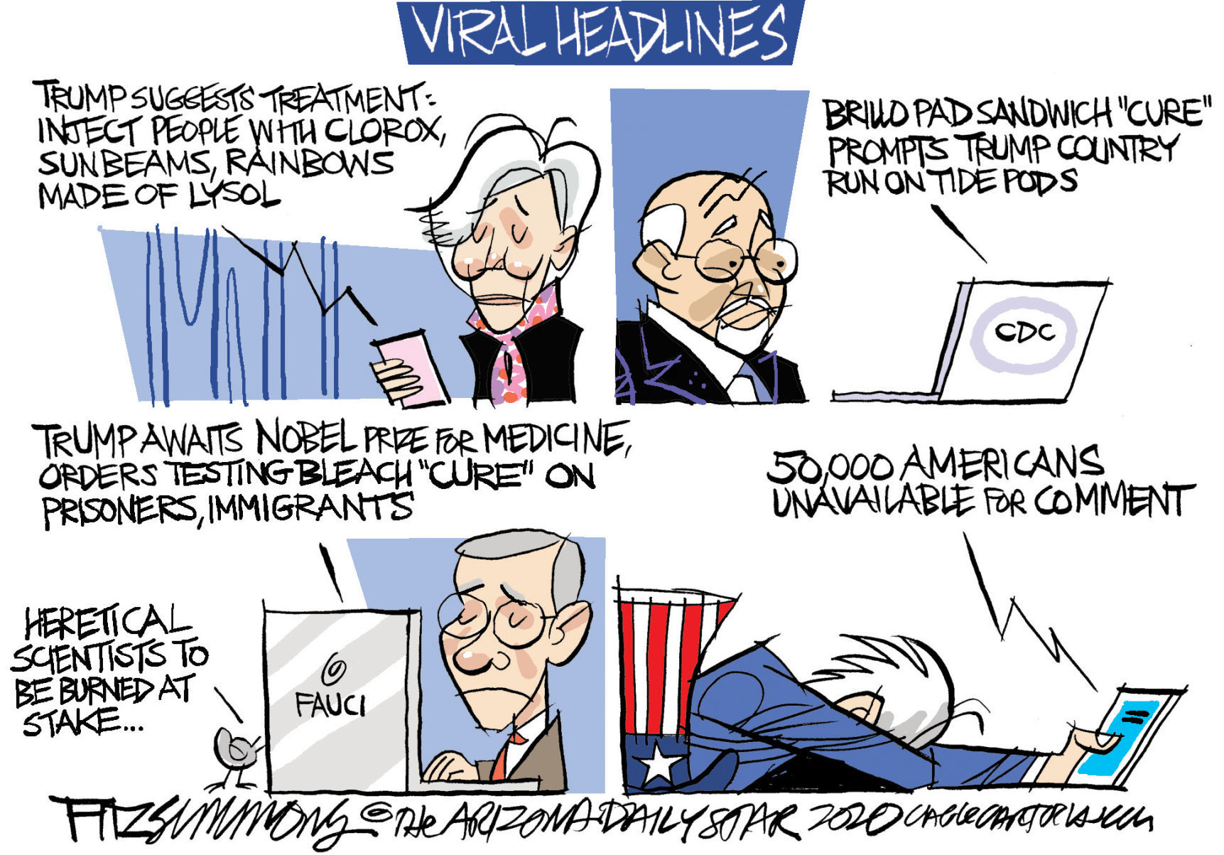 Daily Fitz Cartoon: Bleach